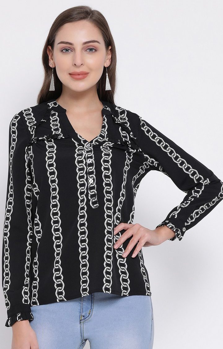 Chain Letty Glam Women Top