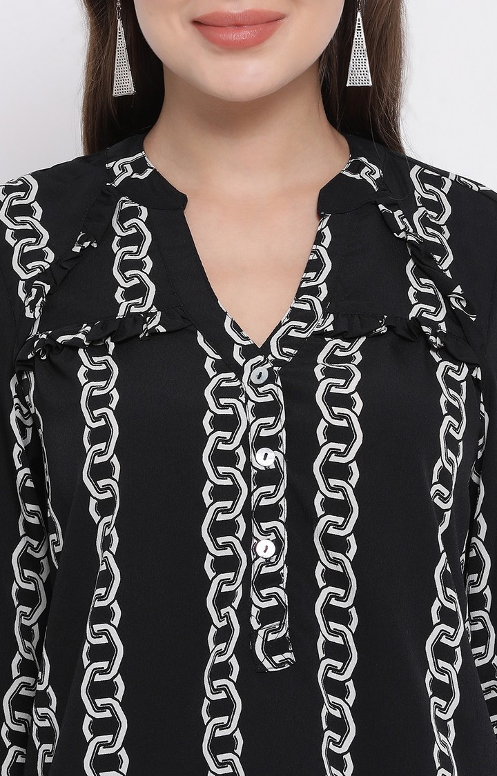 Chain Letty Glam Women Top