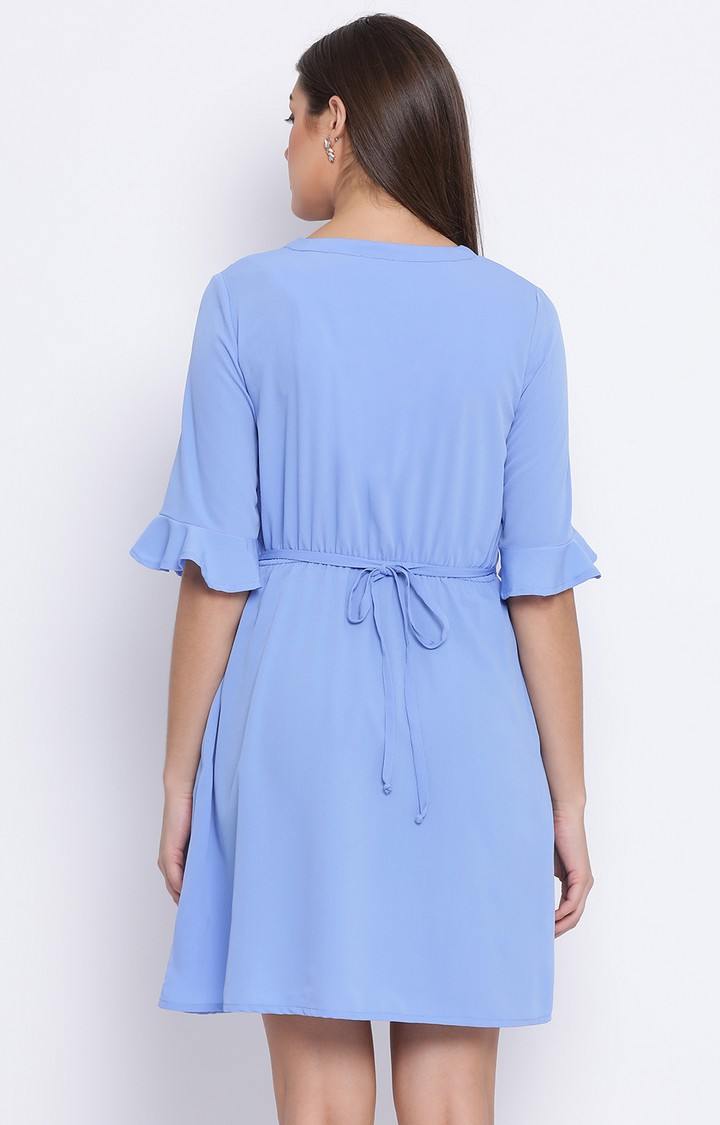 Sea Notorious Tie-Knot Women Dress