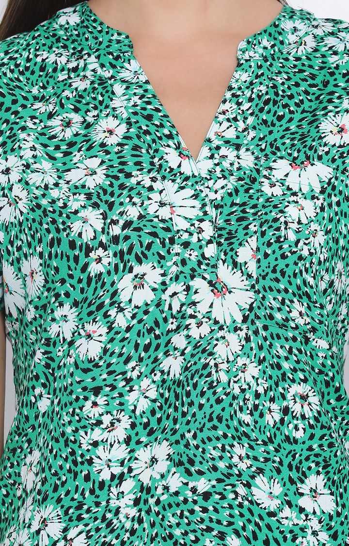 Tropical Shade Women Top