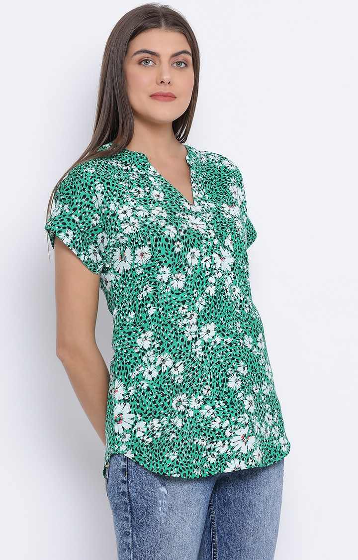 Tropical Shade Women Top