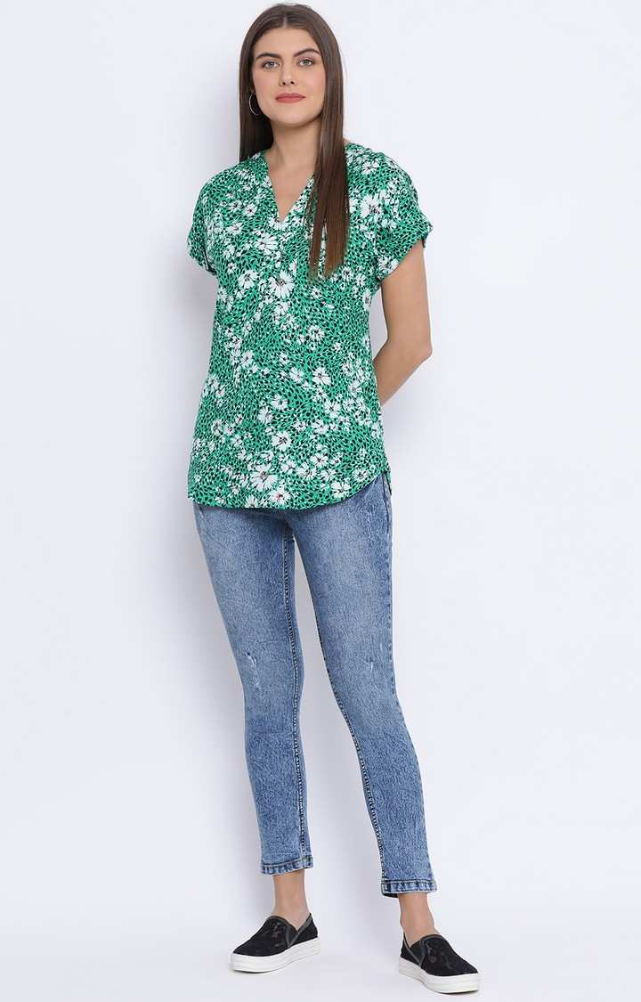 Tropical Shade Women Top