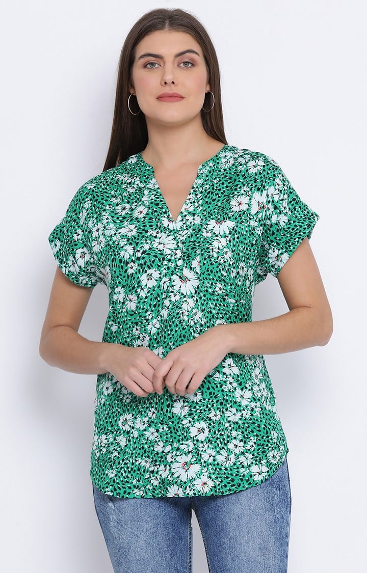 Tropical Shade Women Top