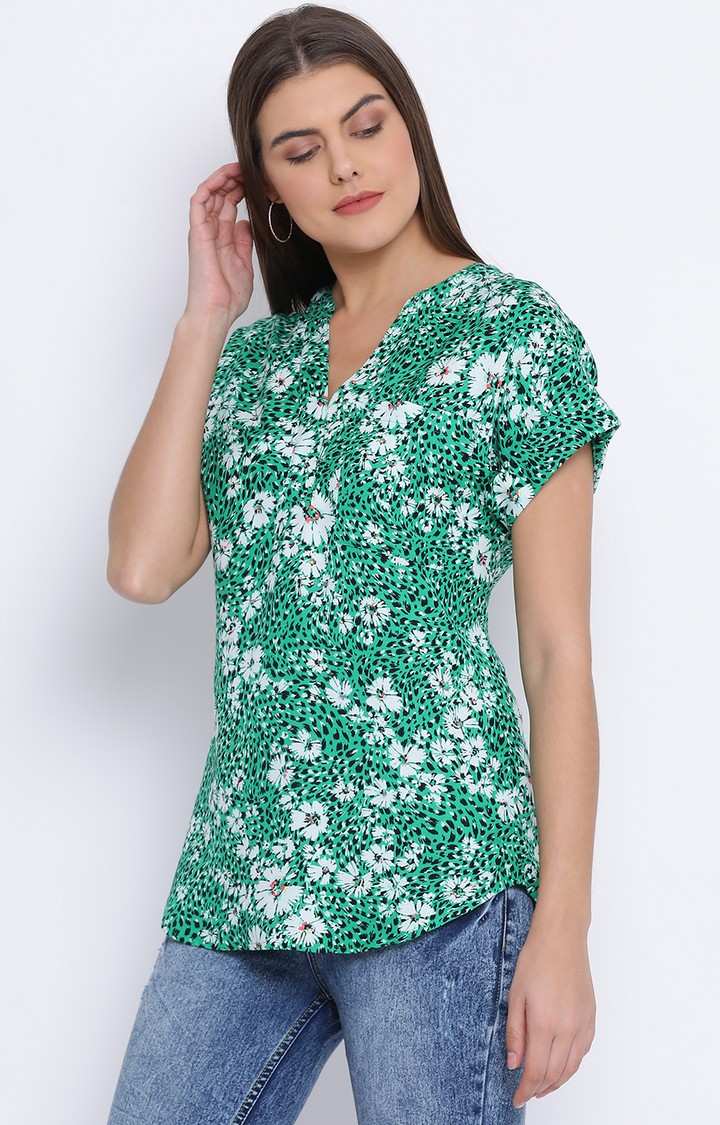 Tropical Shade Women Top