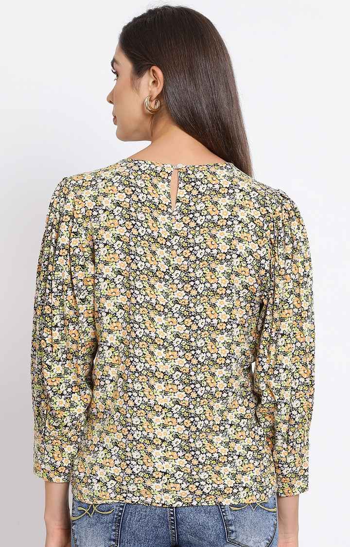 Floral Sunshine Women Top