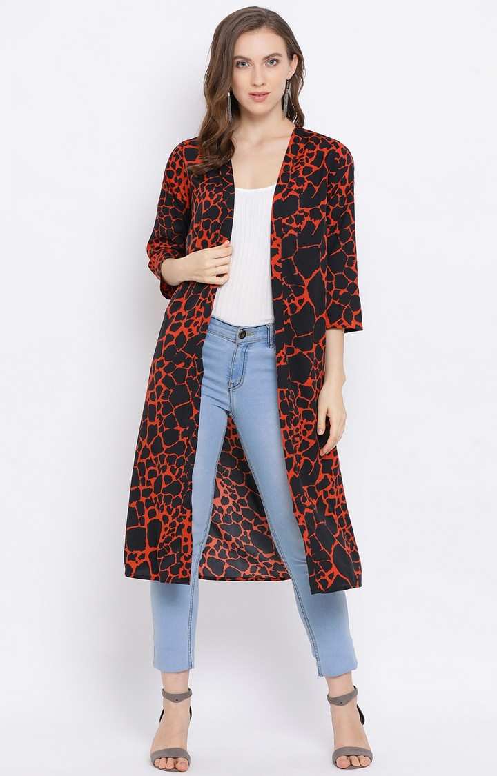 oxolloxo | Animal Print Web Women Shrug