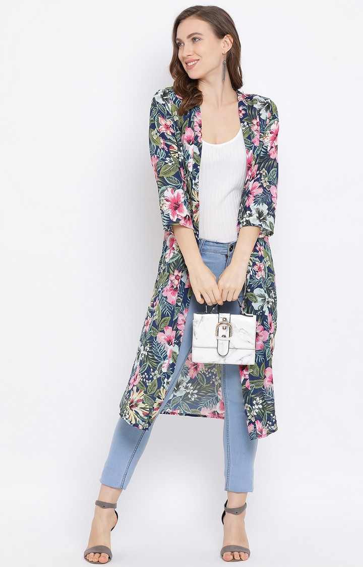 Floral Pacifier Women Shrug