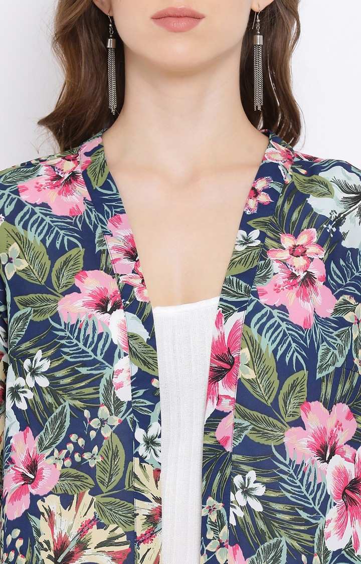 Floral Pacifier Women Shrug