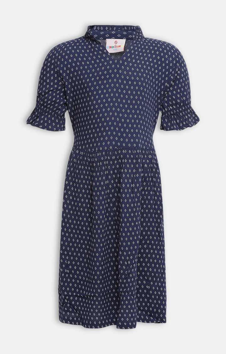 oxolloxo | Polka Ocean Cute Girl’S Dress