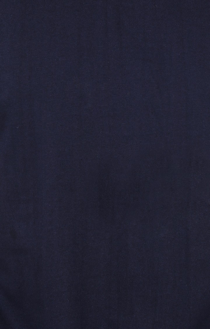Men's Multicolor Cotton Solid Regular T-Shirts