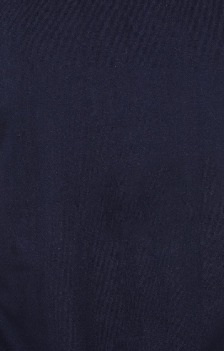 Men's Multicolor Cotton Solid Regular T-Shirts