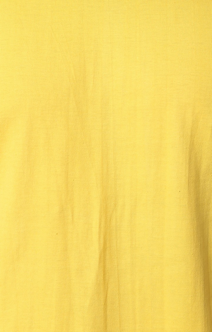 Men's Multicolor Cotton Solid Regular T-Shirts