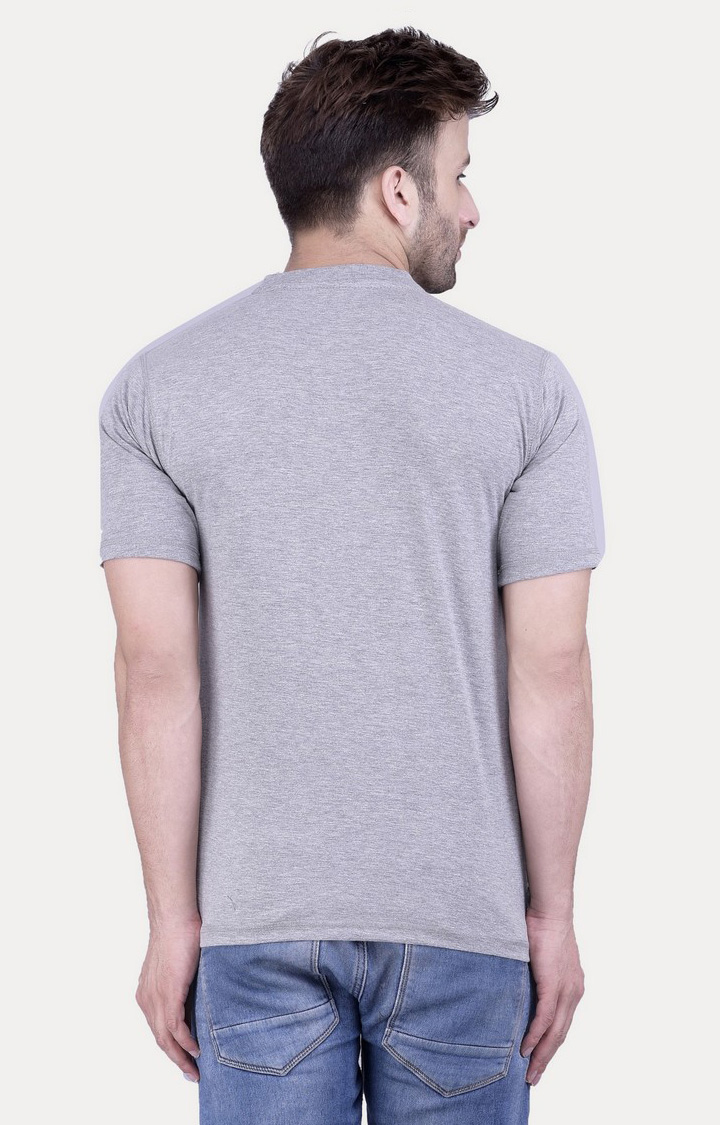 Men's Black Cotton Solid Regular T-Shirts