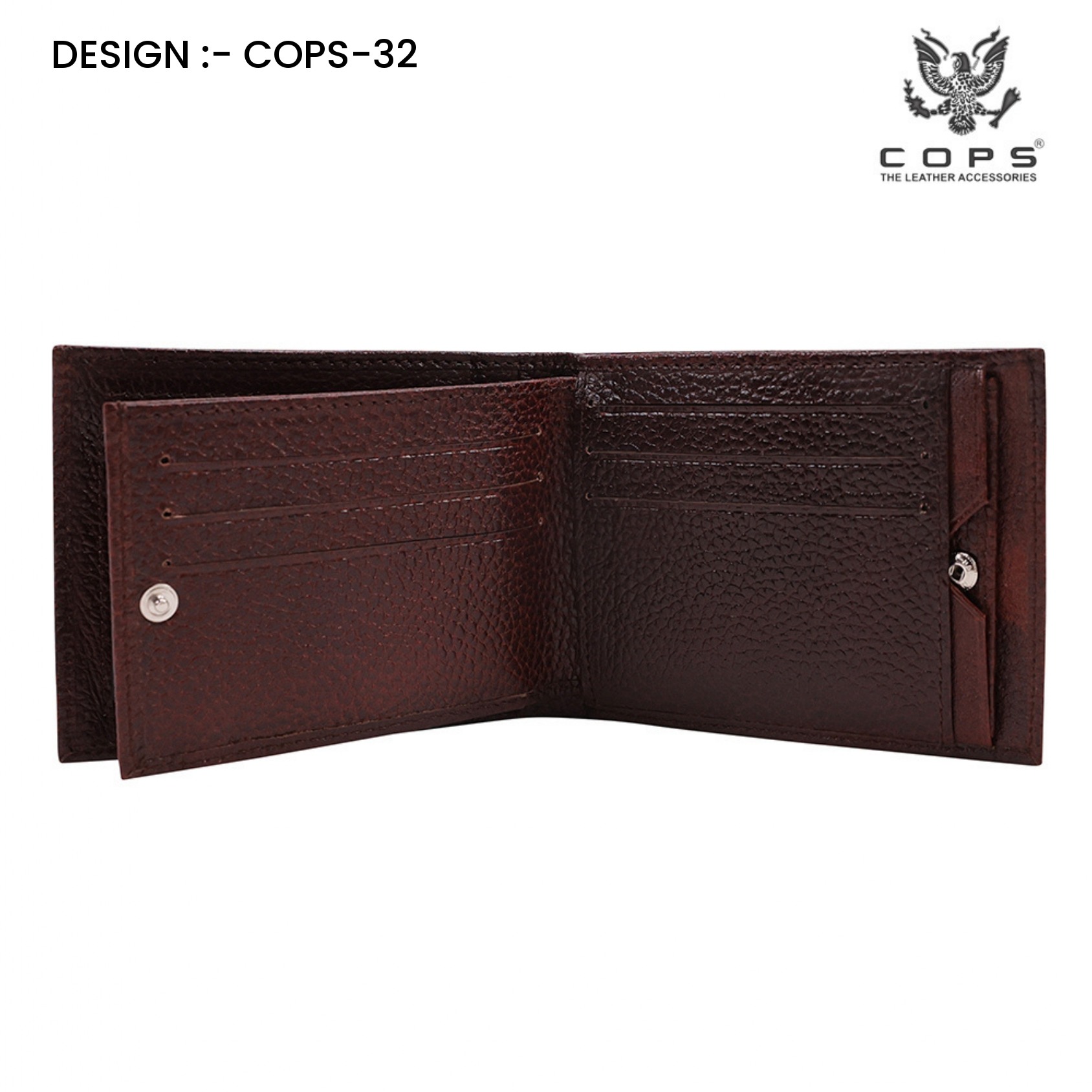 Men’s  Luxury Defined -  Leather Wallet by Cops