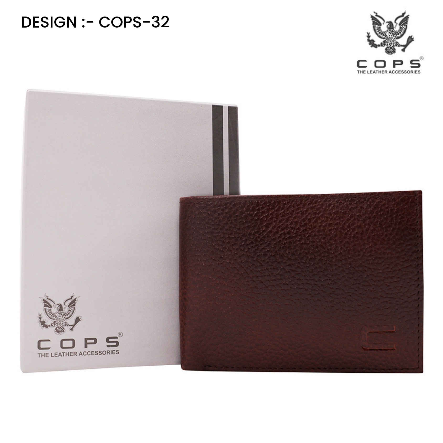 Men’s  Luxury Defined -  Leather Wallet by Cops