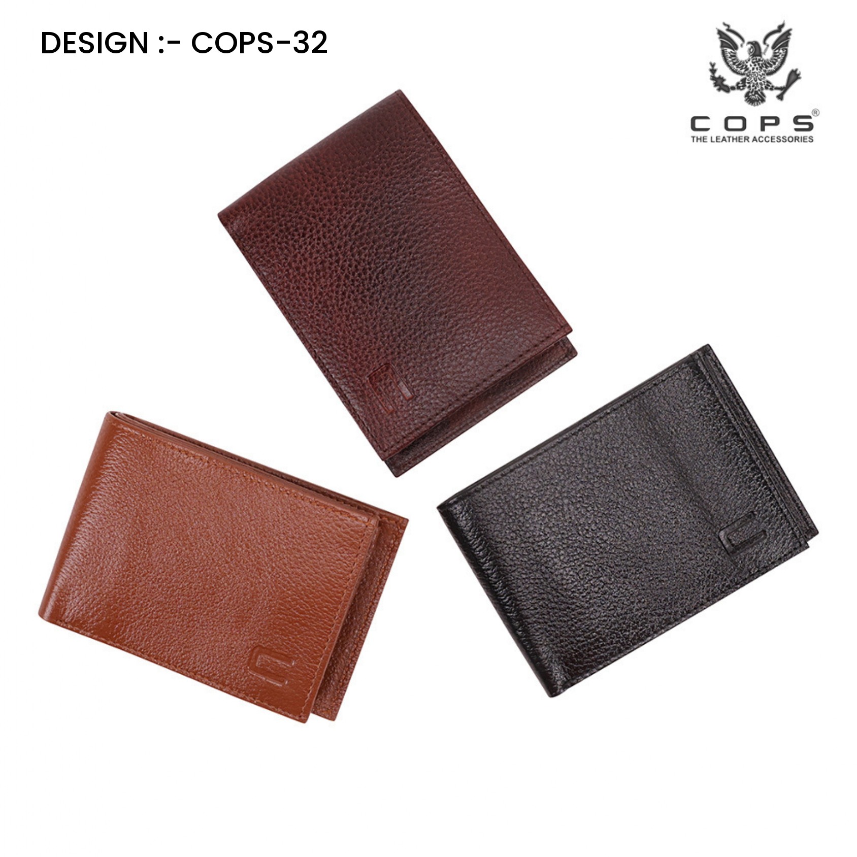 Men’s  Luxury Defined -  Leather Wallet by Cops
