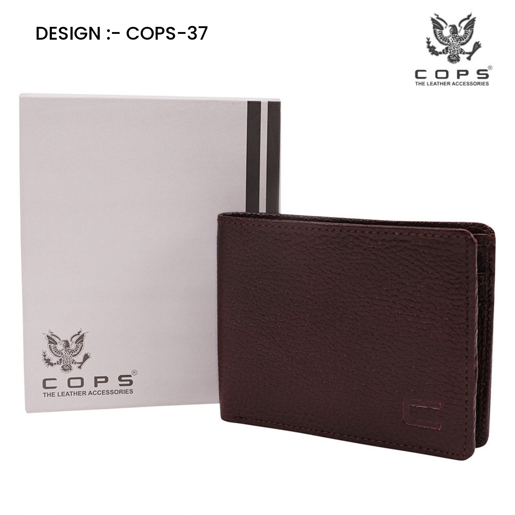Men’s  Premium Touch Legacy Wallets - Leather Wallet by Cops