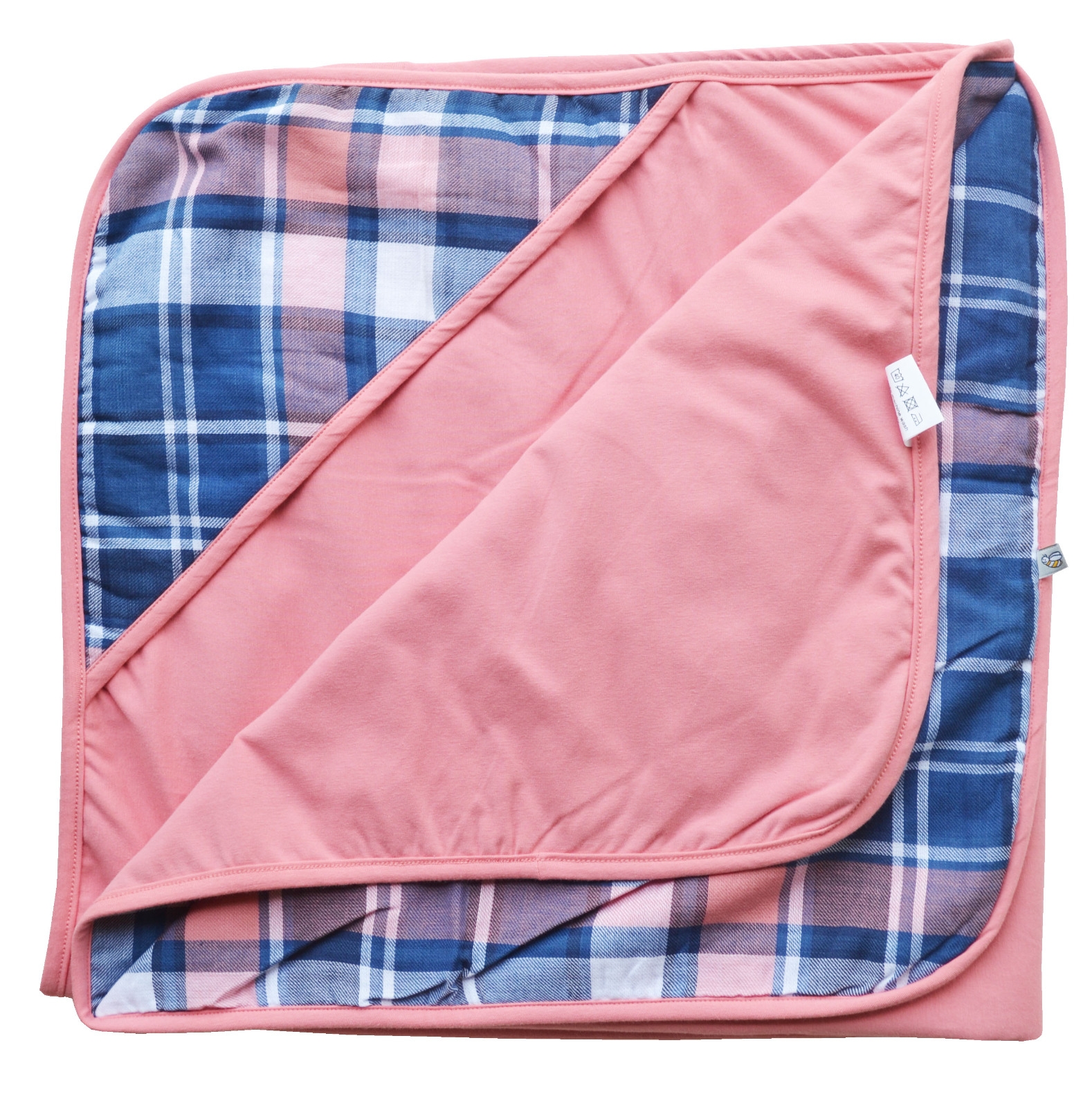 Pink Check/Pink Quilt with Hoody (Woven & Cotton))