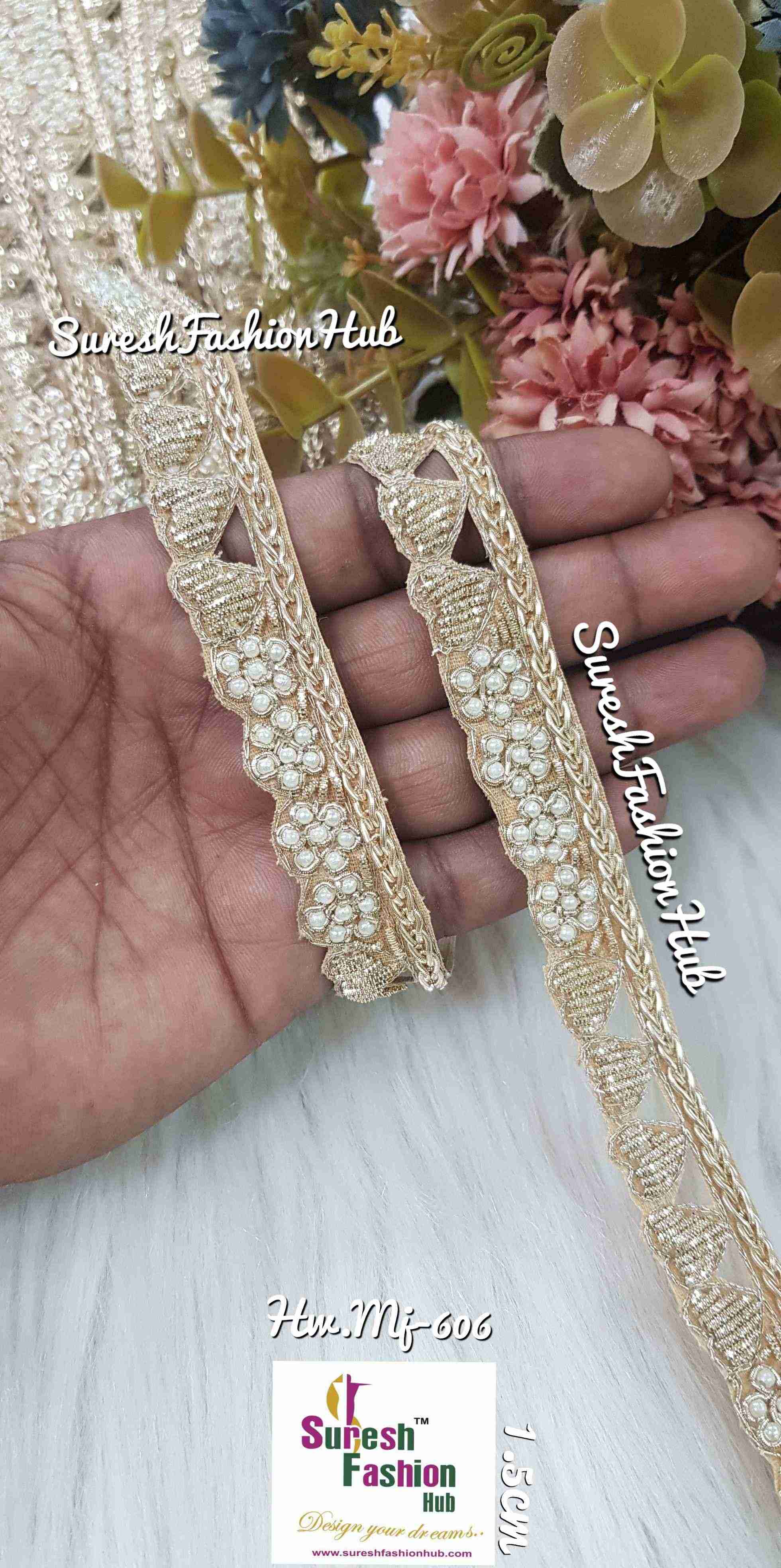 Ethereal Zardosi Bloom Lace