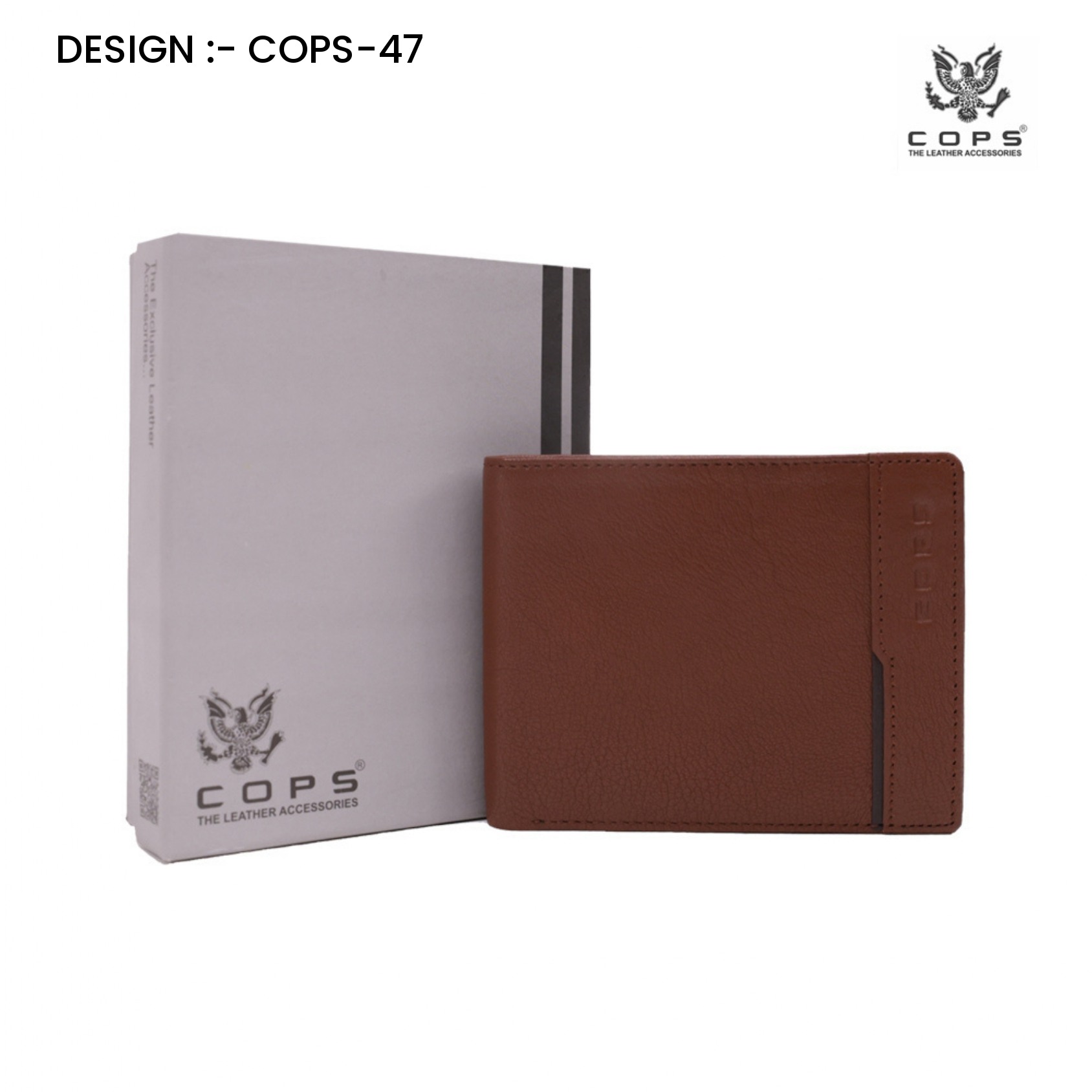 Men’s  Premium Touch Legacy Wallets - Leather Wallet by Cops