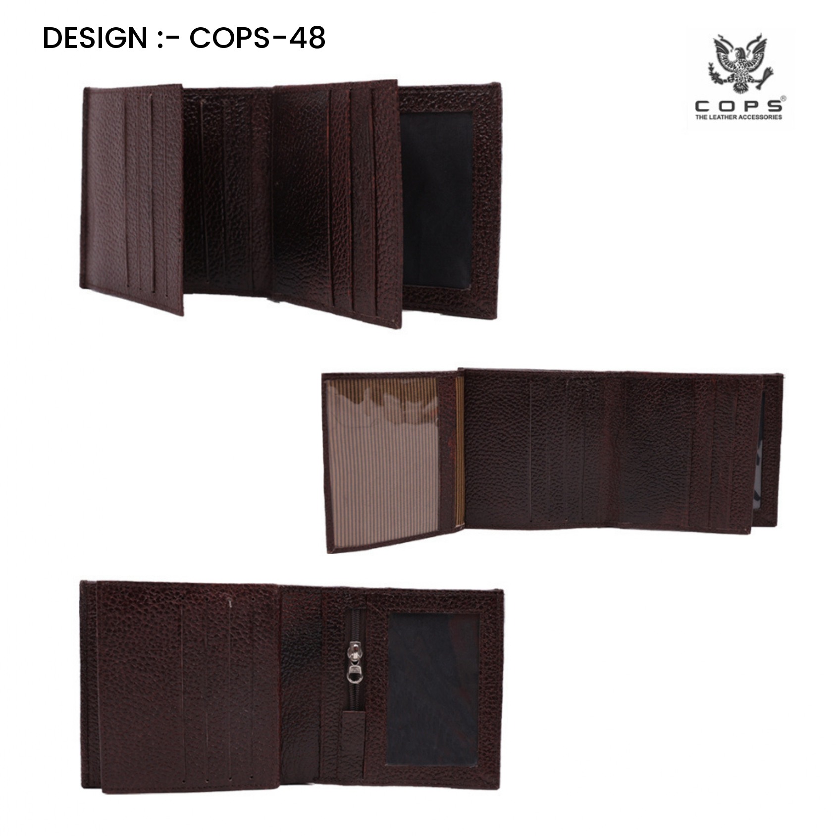 Men’s  Luxury Defined -  Leather Wallet by Cops