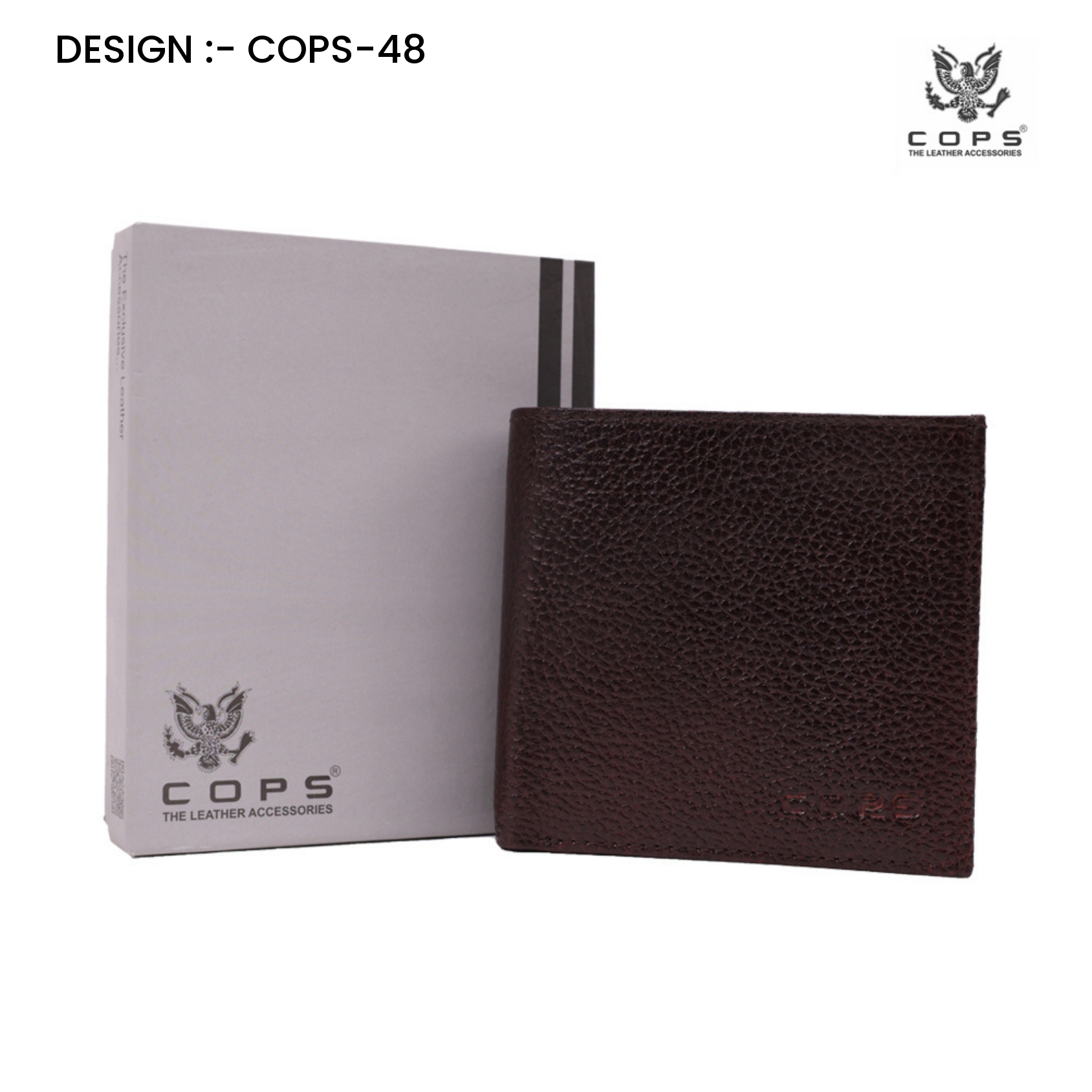 Men’s  Luxury Defined -  Leather Wallet by Cops