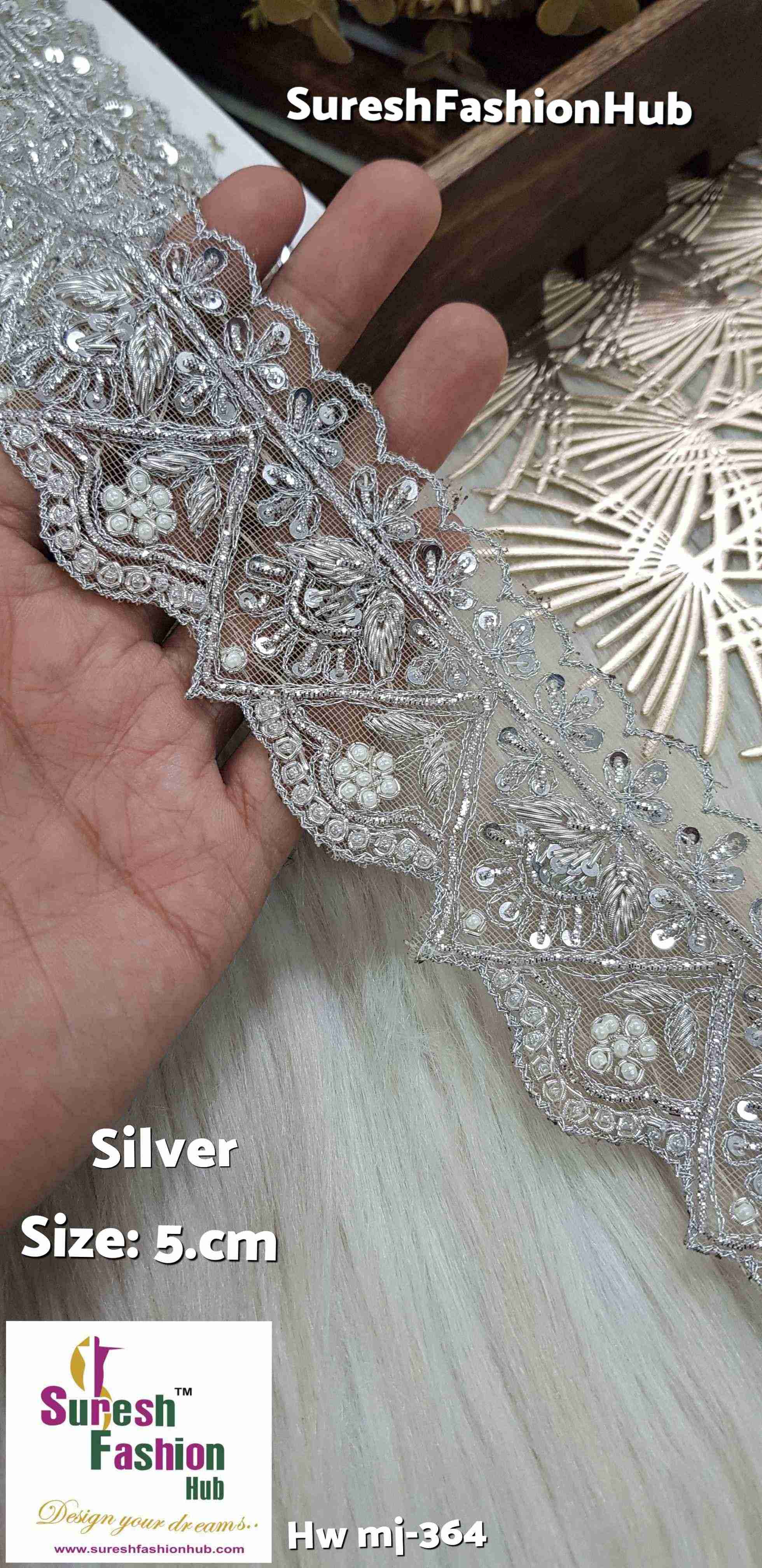 Silver Handmade Lace