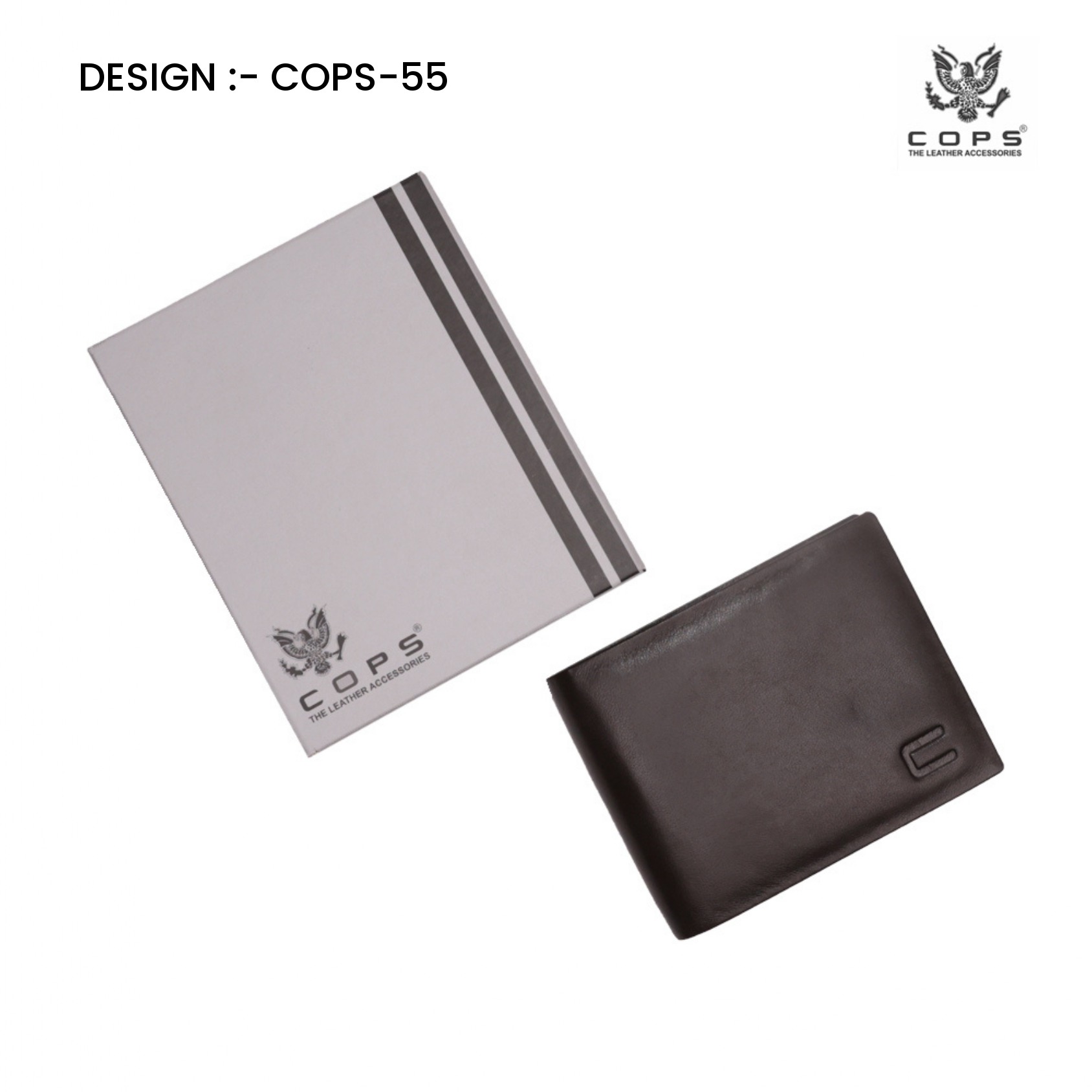 Men's Elite Edition-  Leather Wallet by Cops
