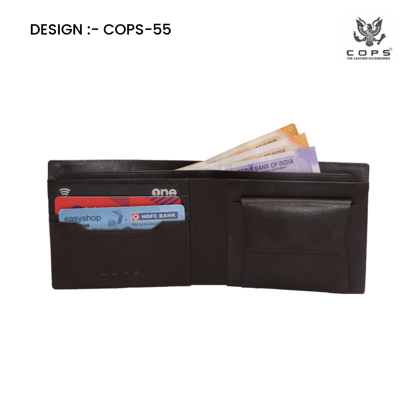 Men's Elite Edition-  Leather Wallet by Cops