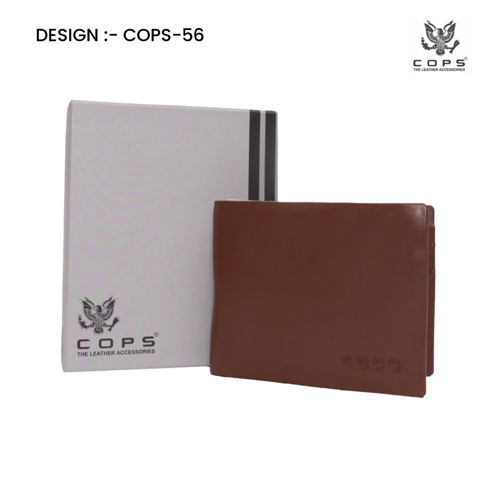 Men's Elite Edition-  Leather Wallet by Cops