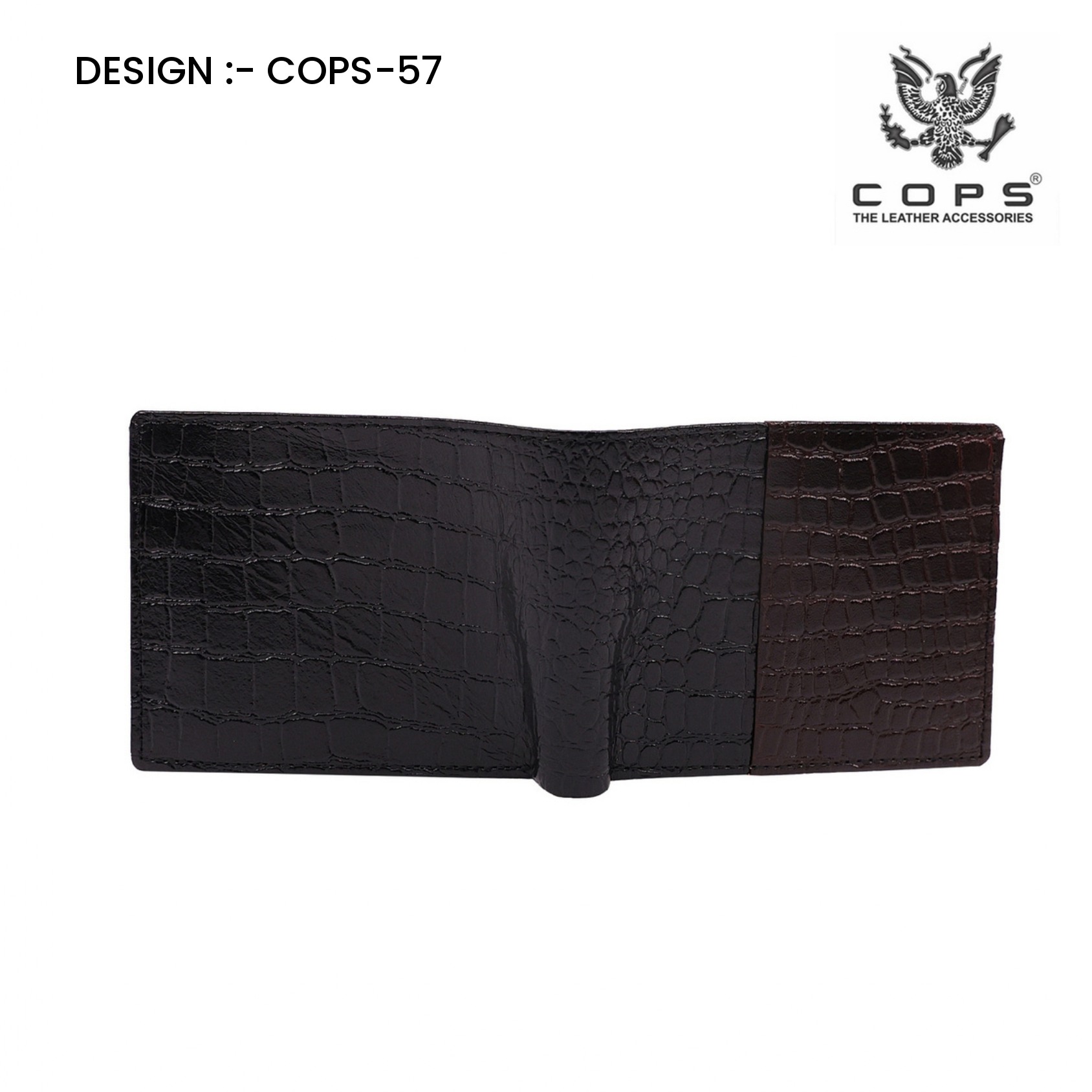 Men's Elite Edition-  Leather Wallet by Cops