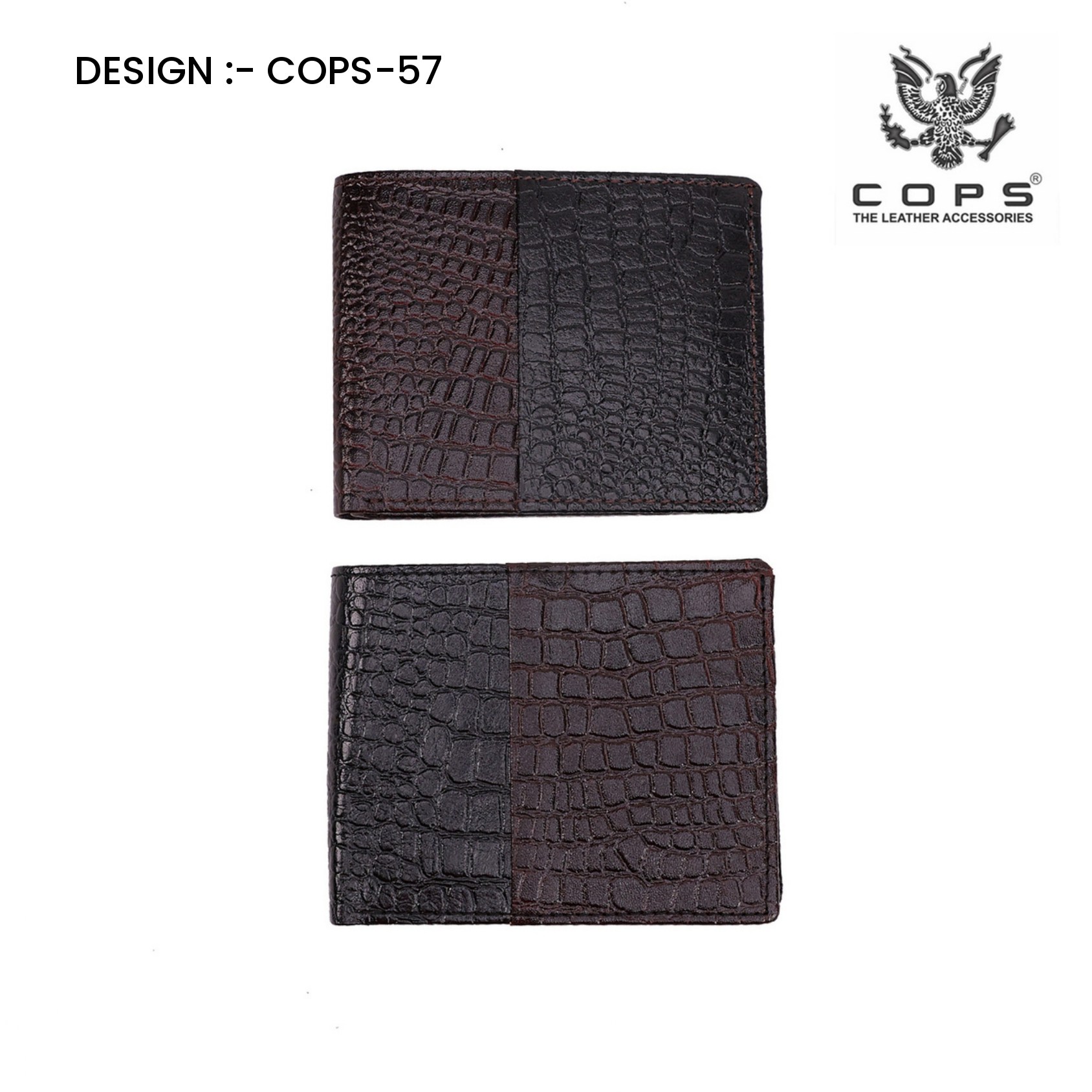 Men's Elite Edition-  Leather Wallet by Cops