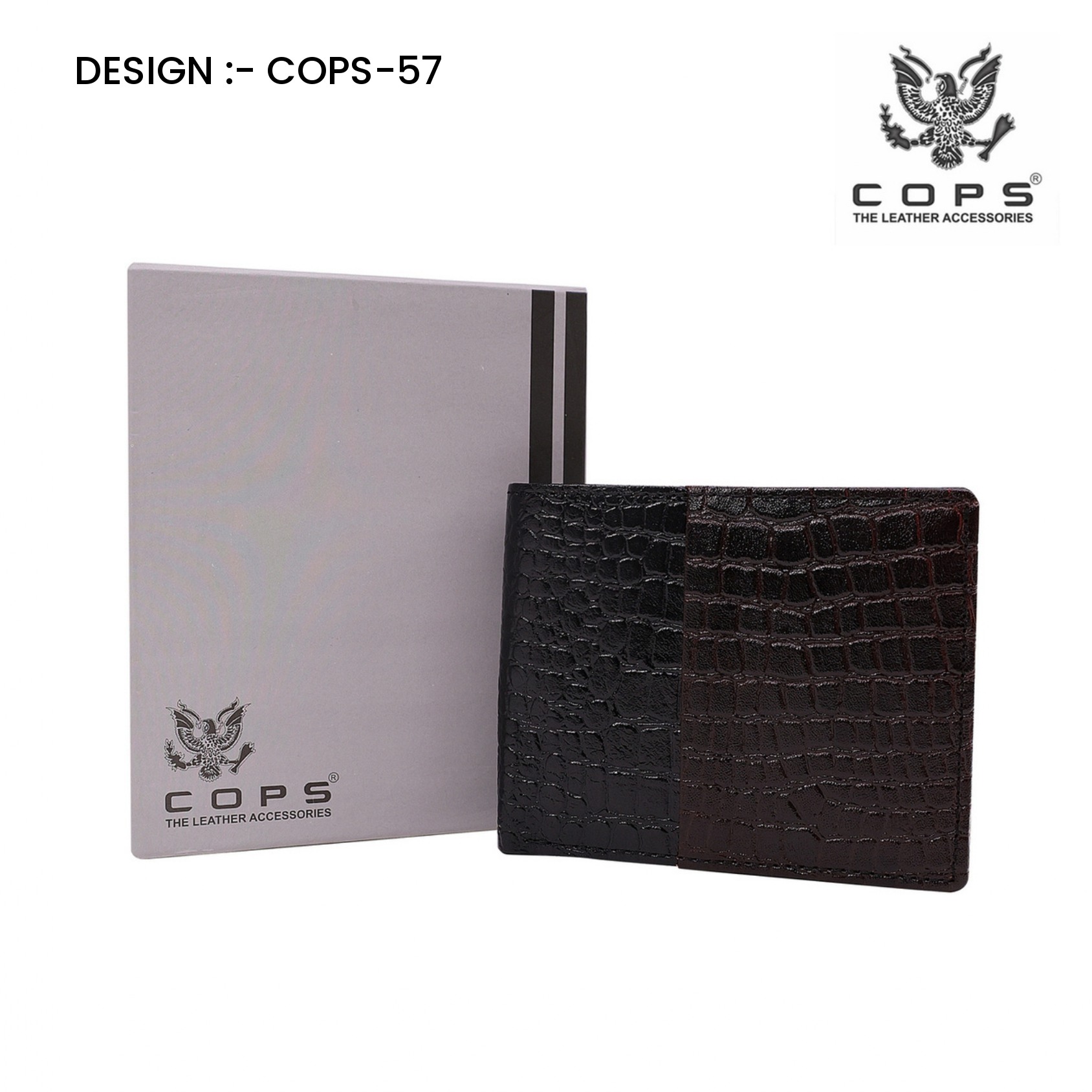 Men's Elite Edition-  Leather Wallet by Cops