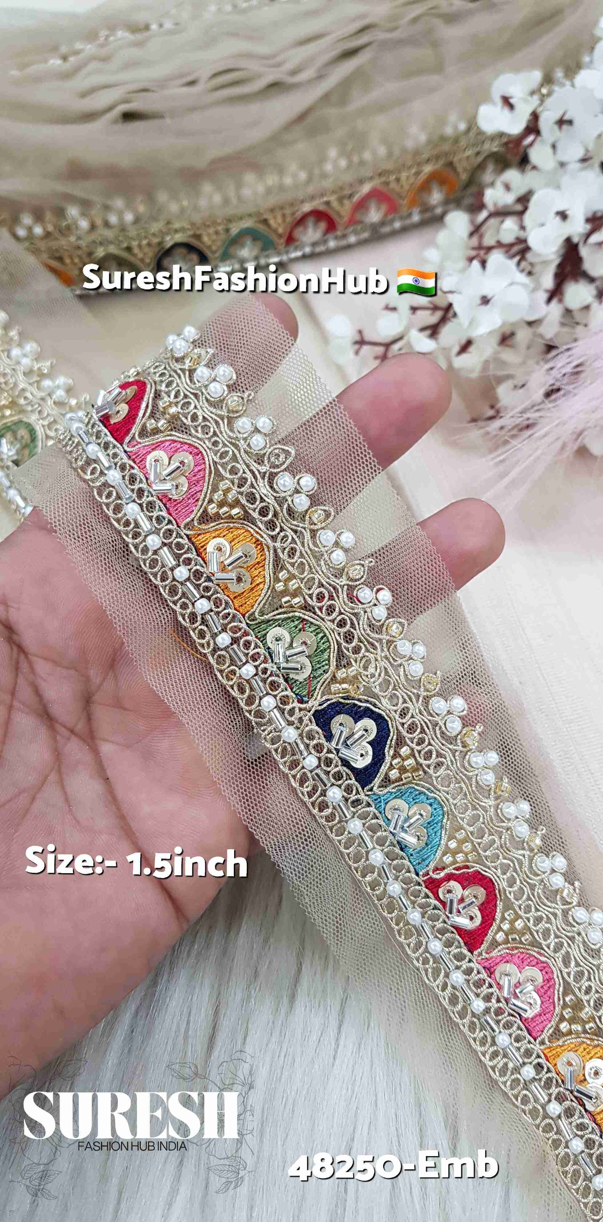 Regal Charm Multi-Thread Lace