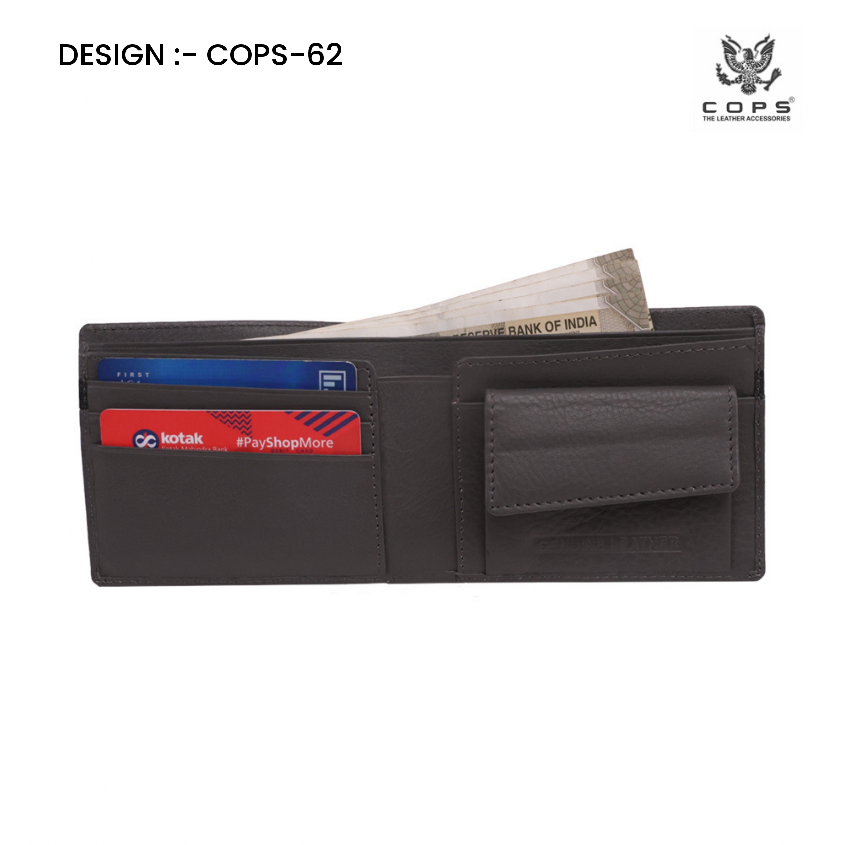 Men’s  Luxury Defined -  Leather Wallet by Cops
