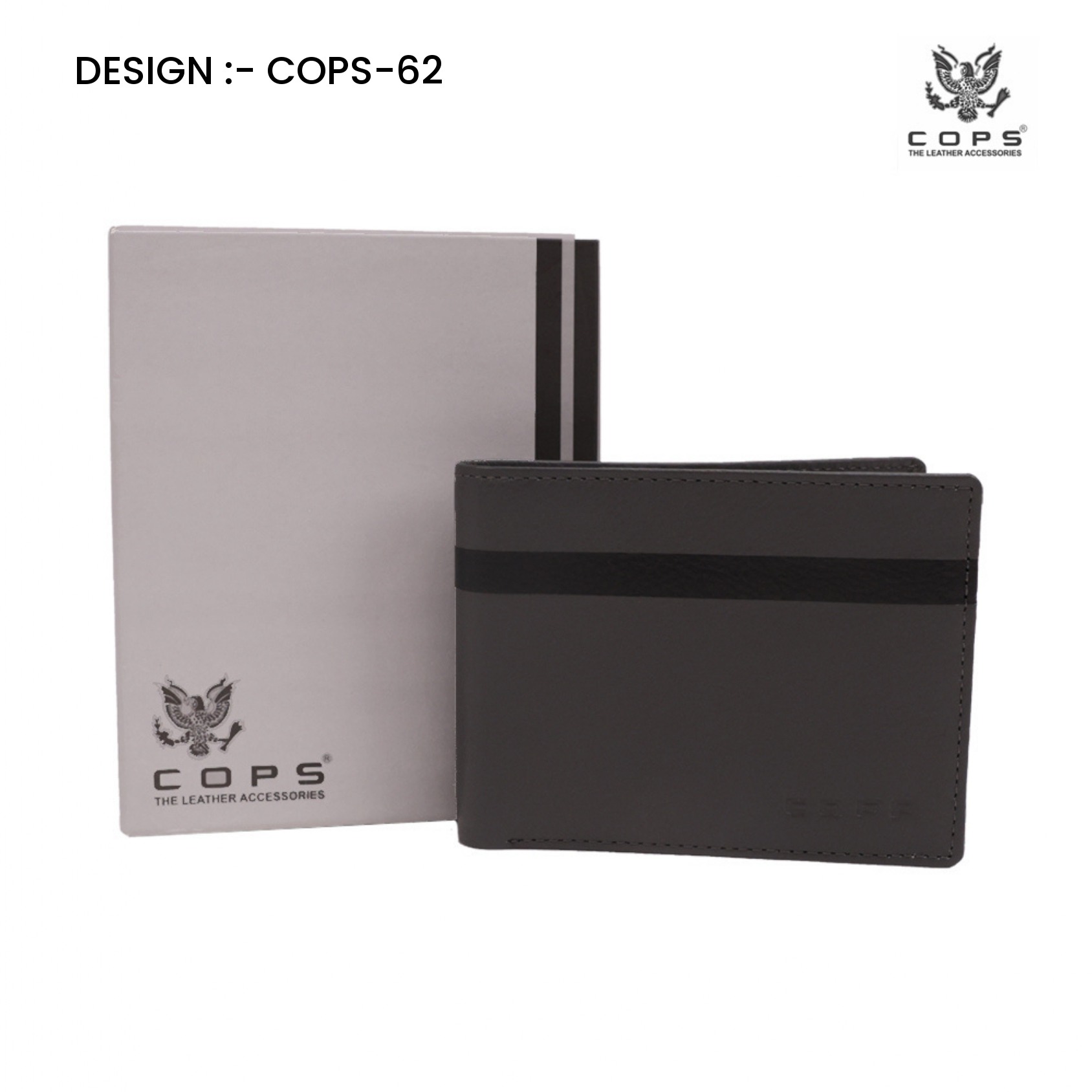 Men’s  Luxury Defined -  Leather Wallet by Cops