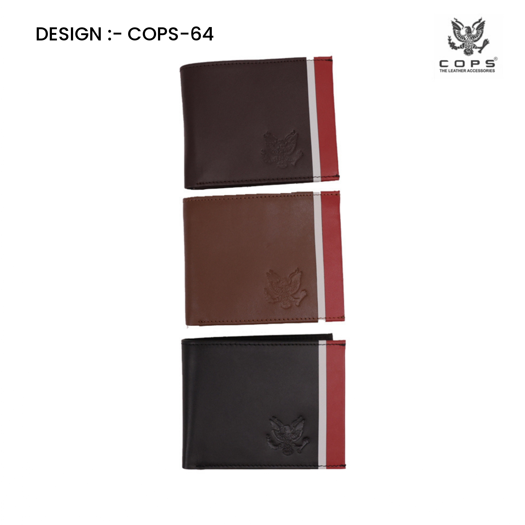 Men’s  Luxury Defined -  Leather Wallet by Cops