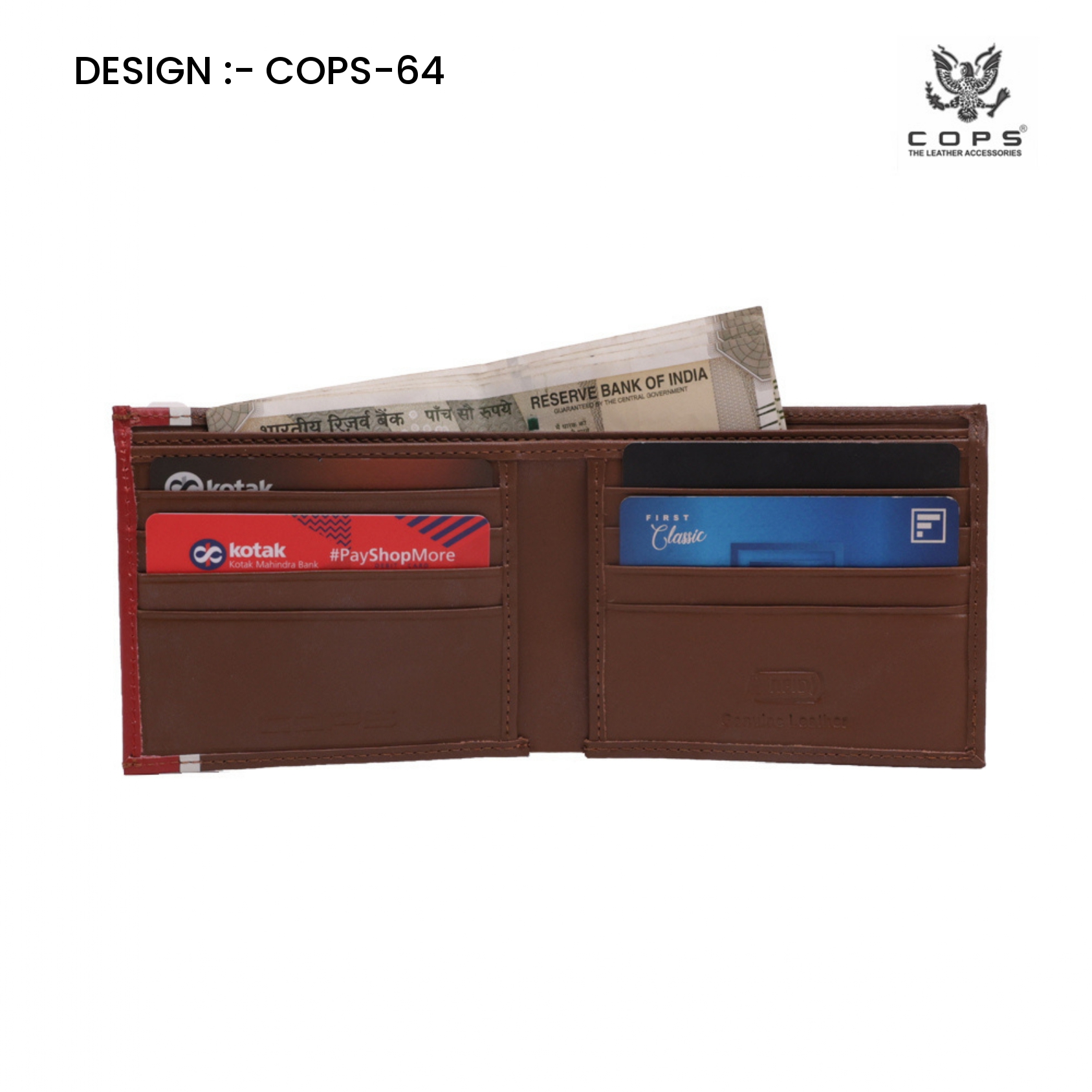 Men’s  Luxury Defined -  Leather Wallet by Cops