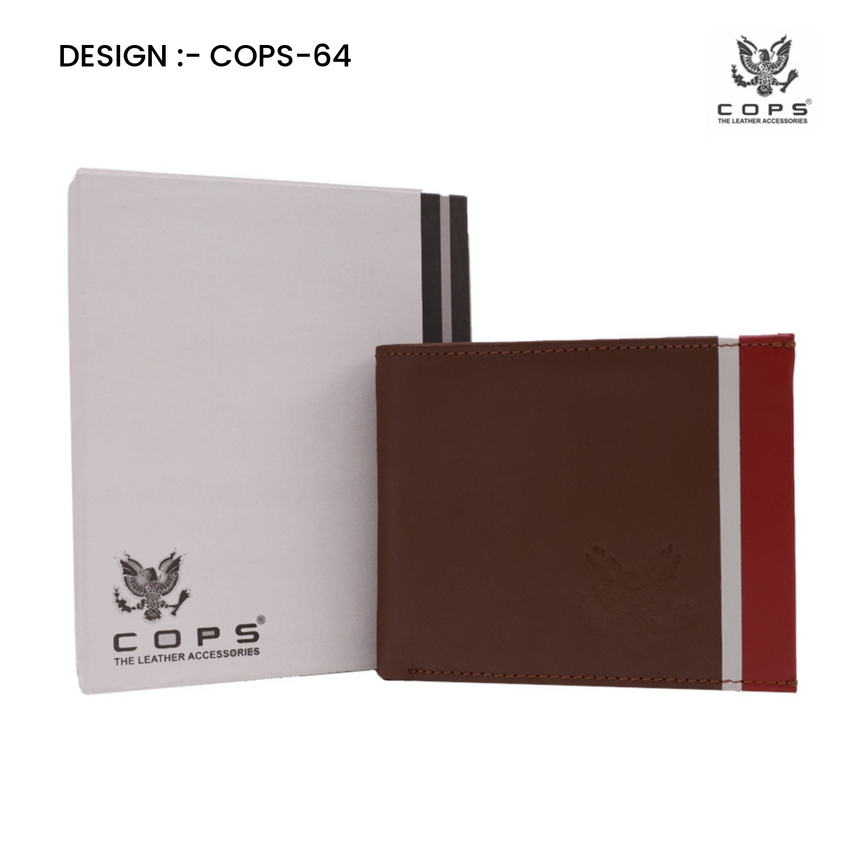 Men’s  Luxury Defined -  Leather Wallet by Cops