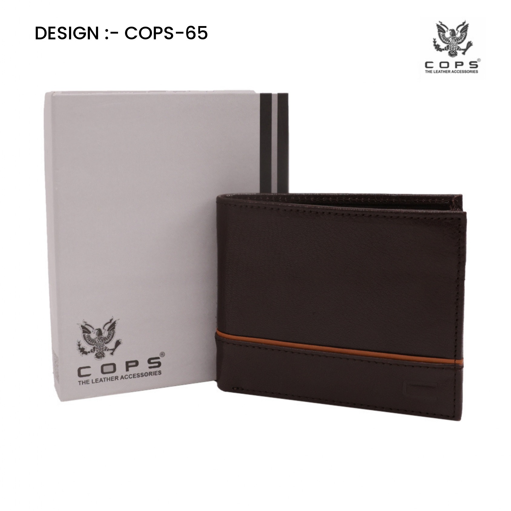 Men’s  Luxury Defined -  Leather Wallet by Cops