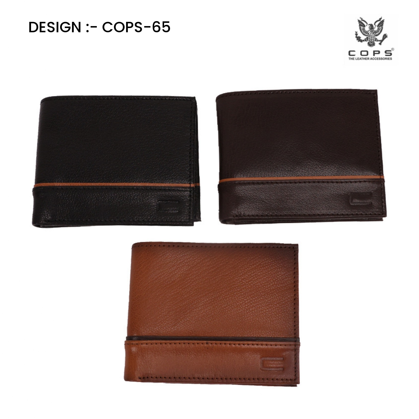 Men’s  Luxury Defined -  Leather Wallet by Cops