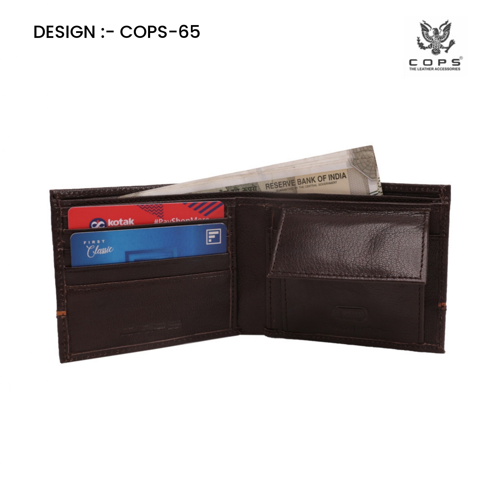 Men’s  Luxury Defined -  Leather Wallet by Cops