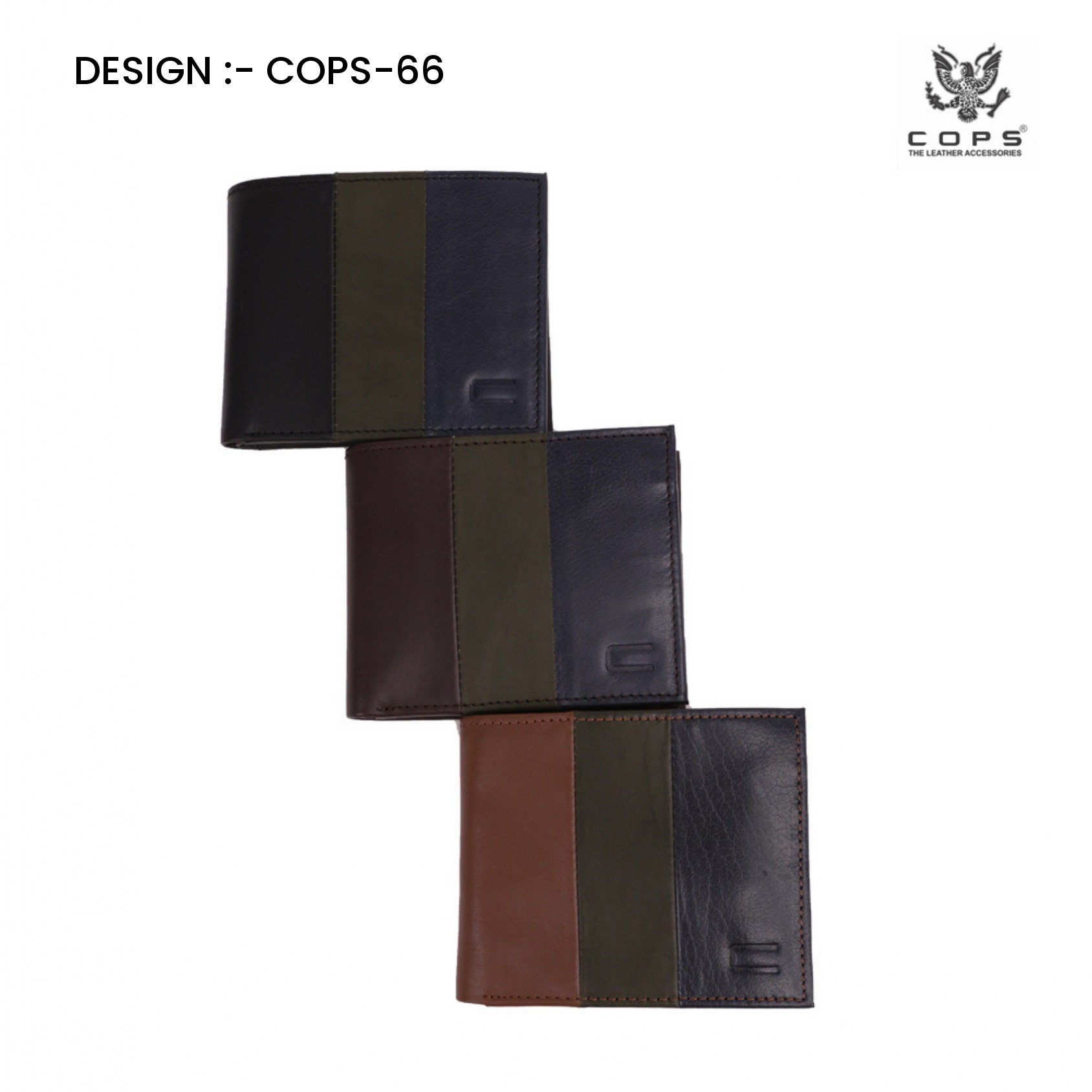 Men's Elite Edition-  Leather Wallet by Cops