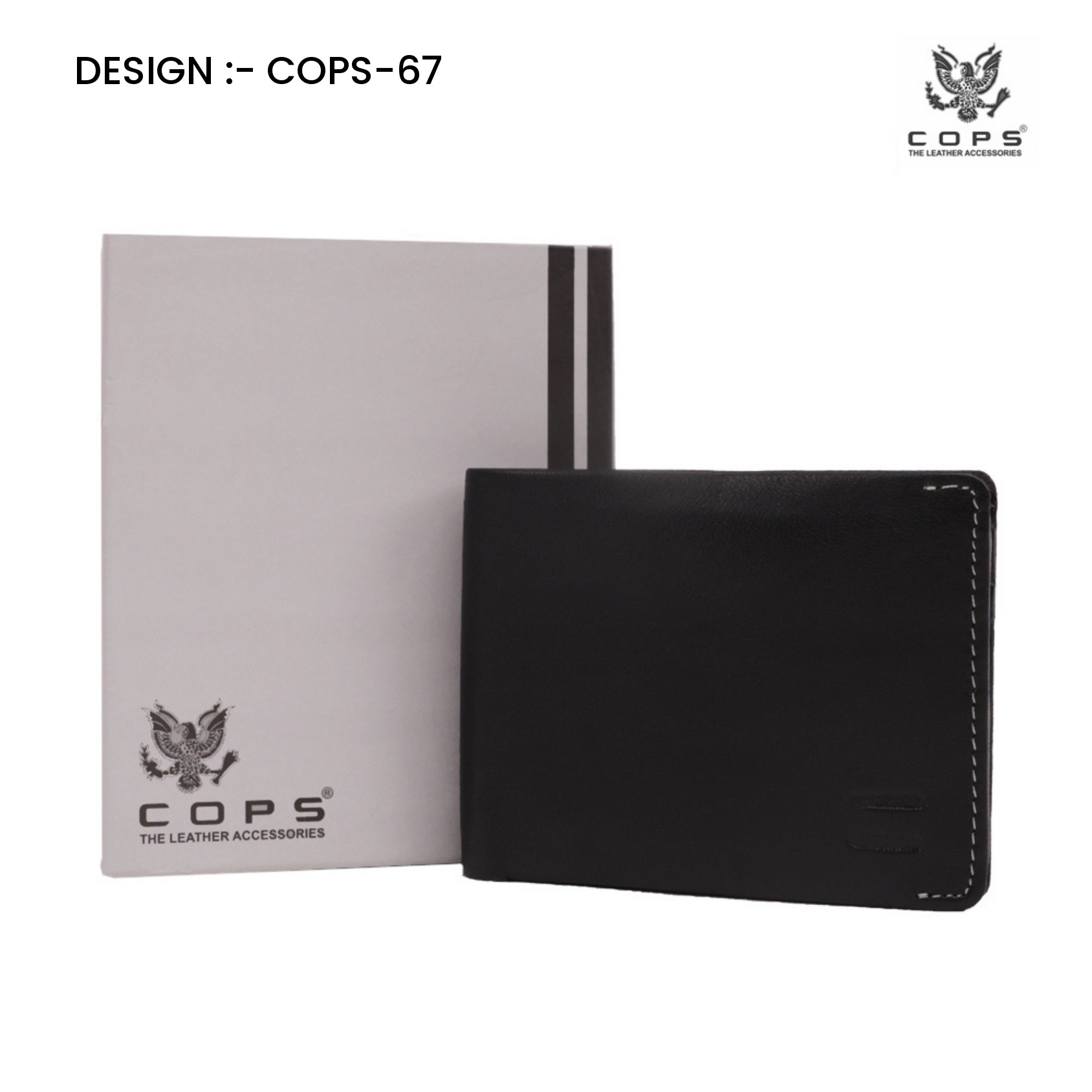 Men’s  Premium Touch Legacy Wallets - Leather Wallet by Cops