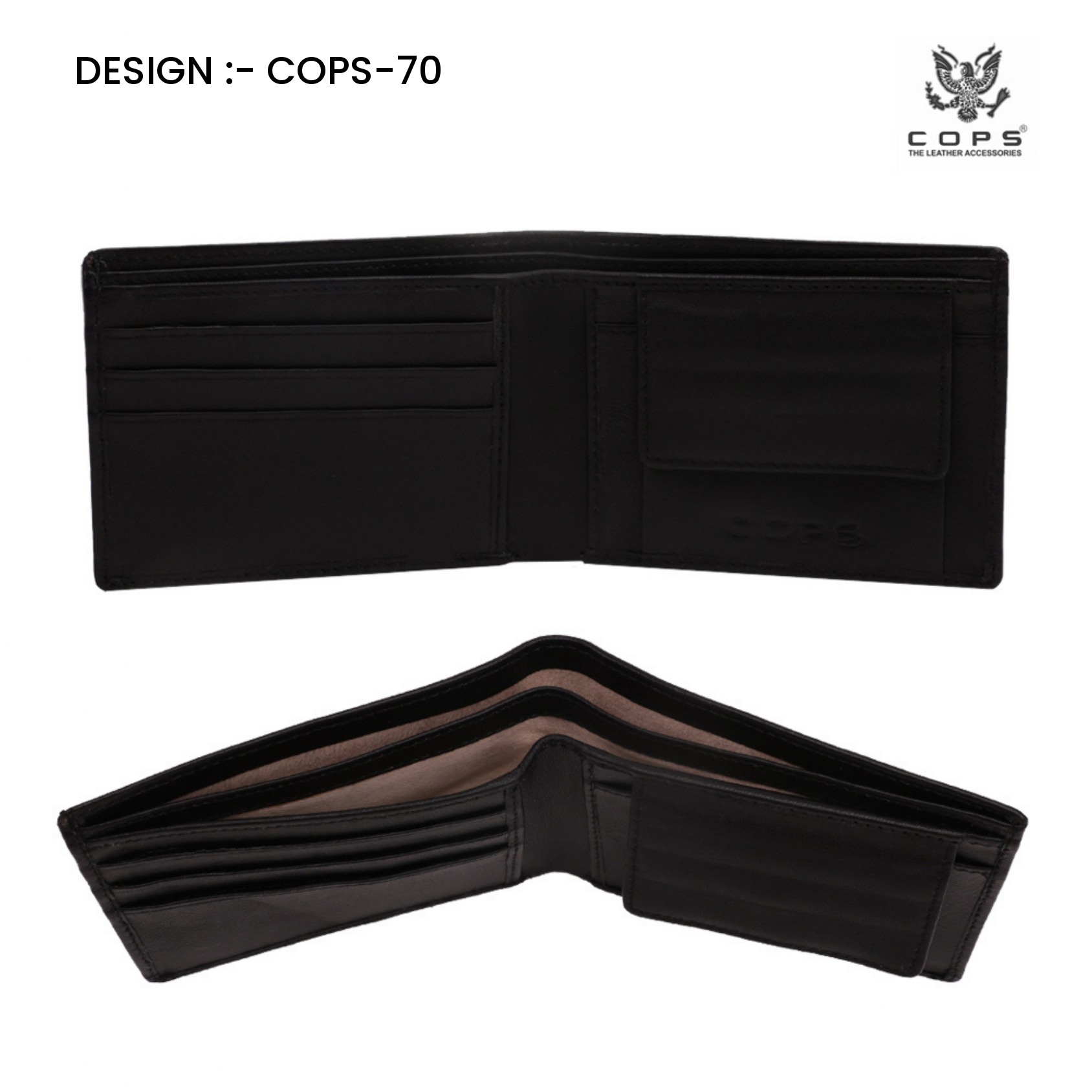 Men’s  Premium Touch Legacy Wallets - Leather Wallet by Cops