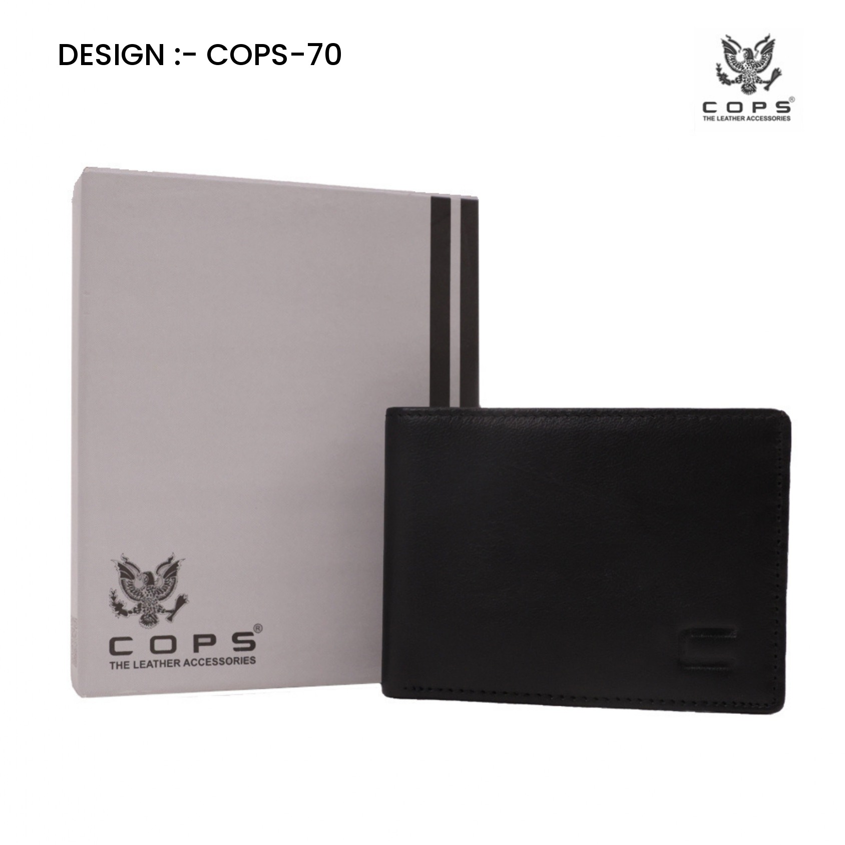 Men’s  Premium Touch Legacy Wallets - Leather Wallet by Cops