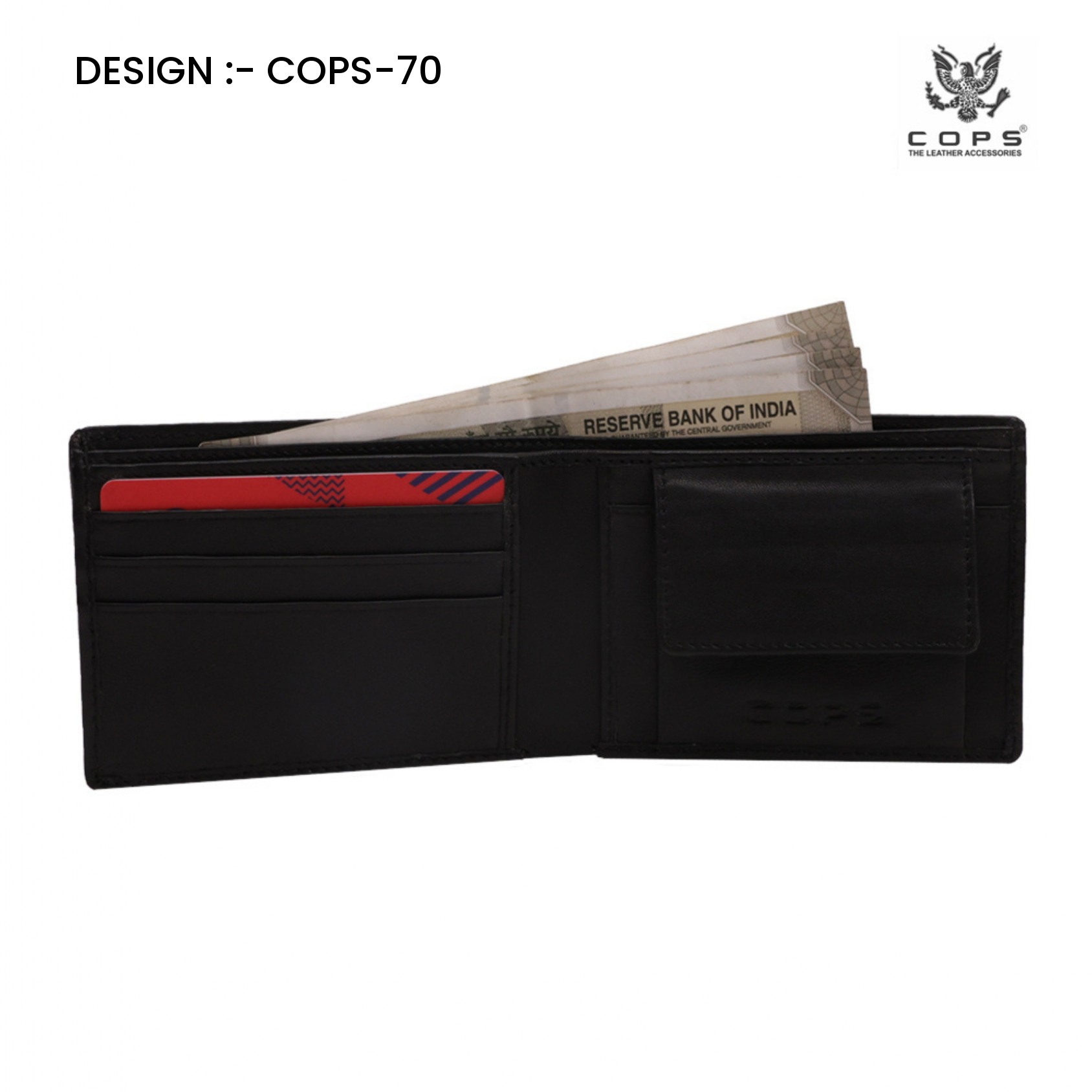 Men’s  Premium Touch Legacy Wallets - Leather Wallet by Cops