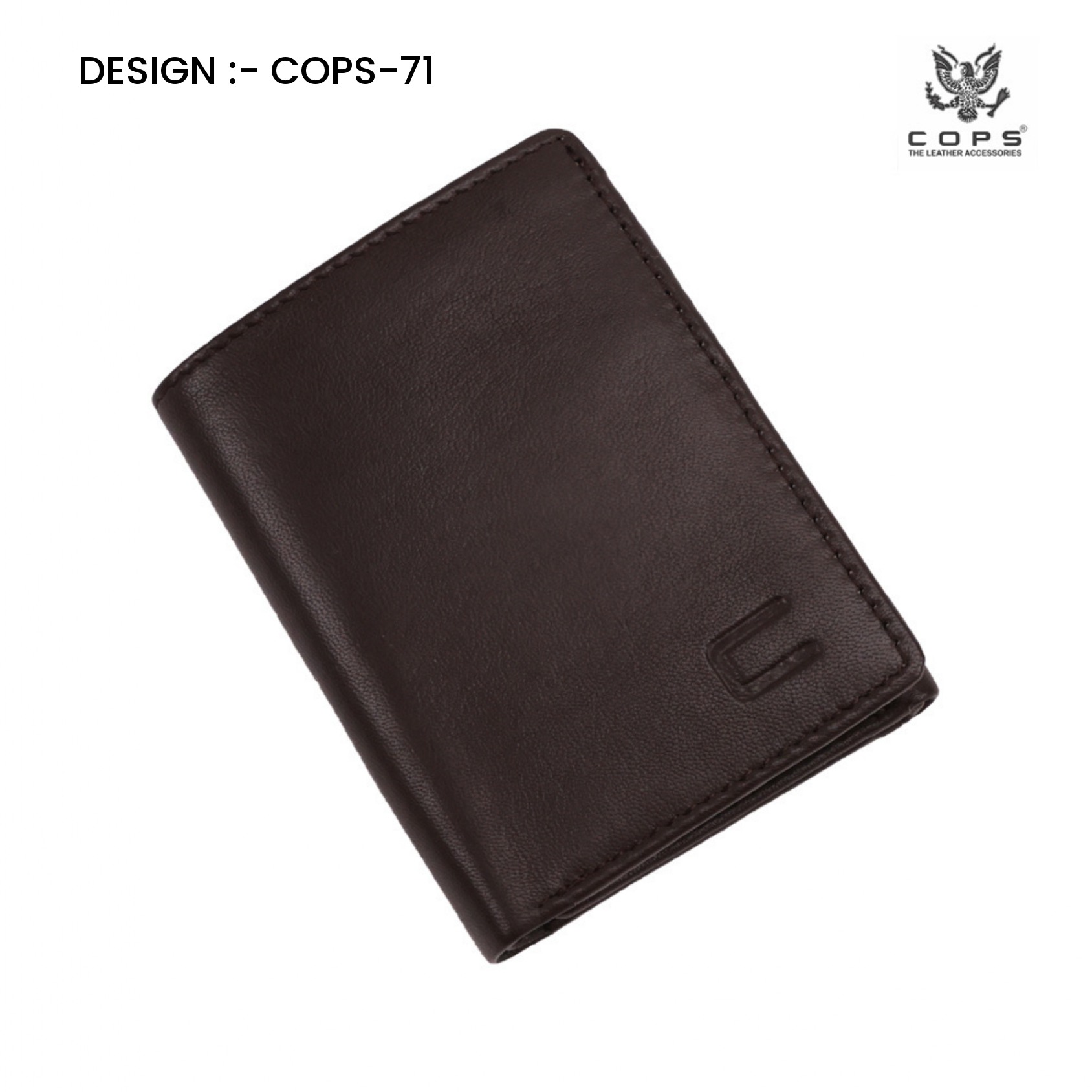 Men's Elite Edition-  Leather Wallet by Cops