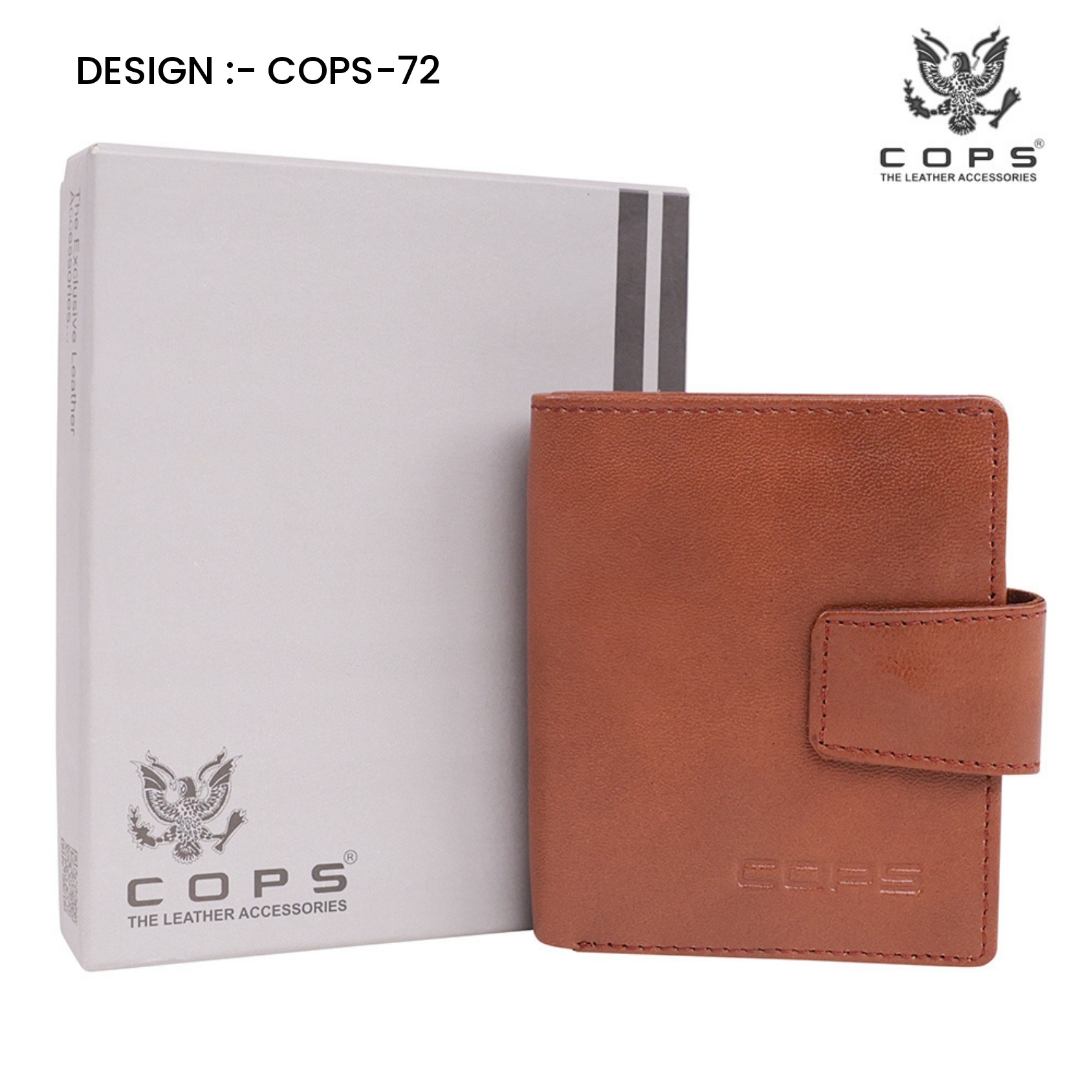 Men's Elite Edition-  Leather Wallet by Cops
