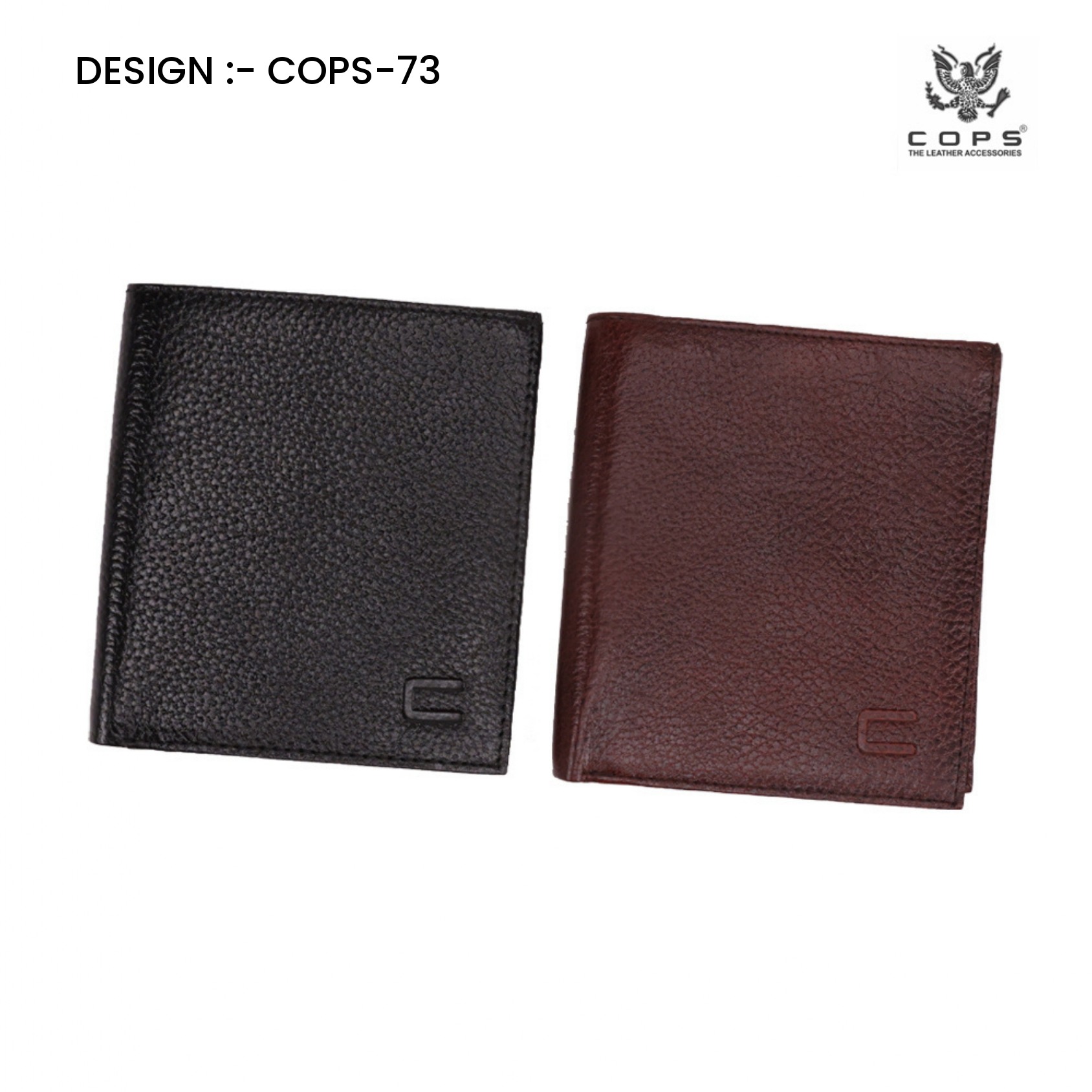 Men's Elite Edition-  Leather Wallet by Cops